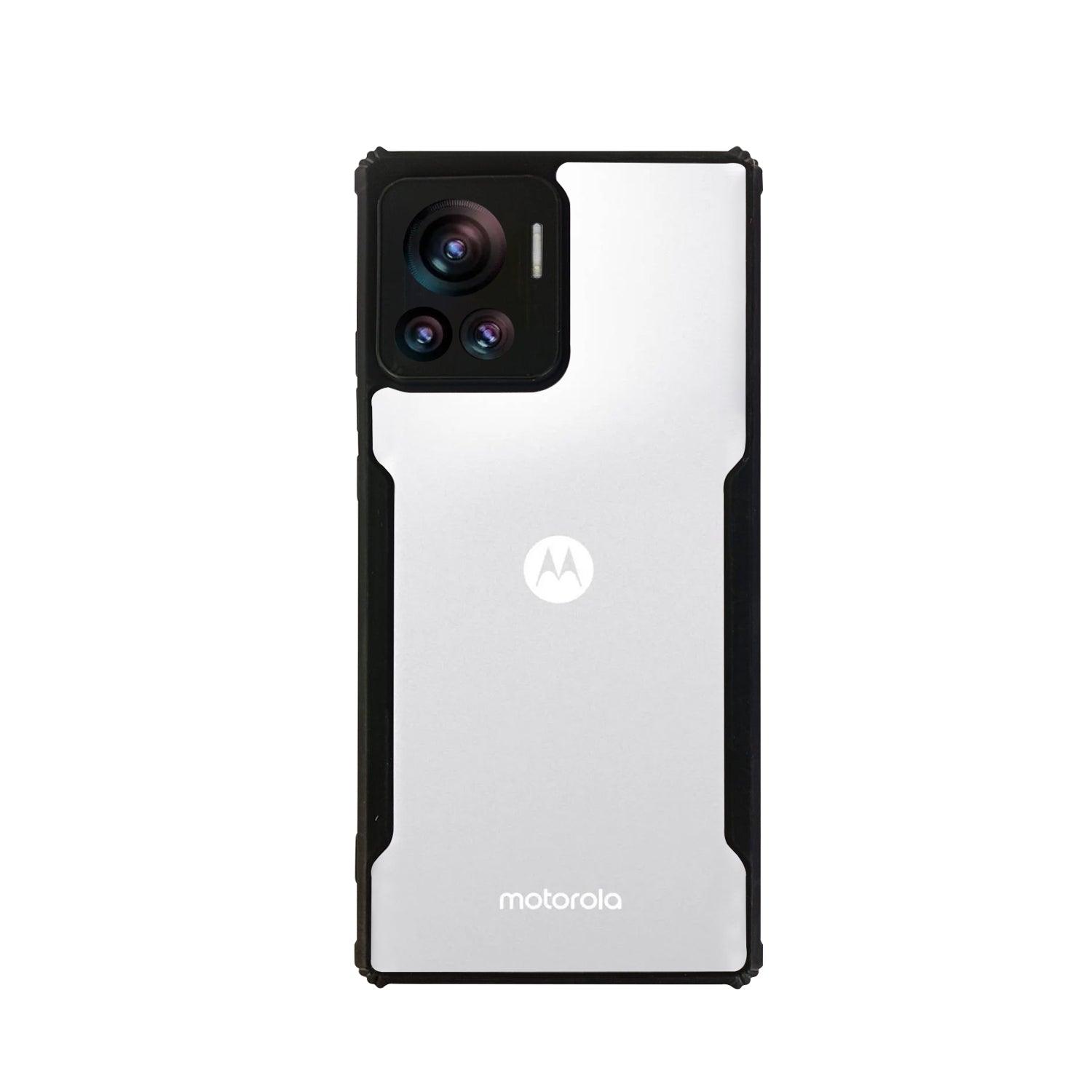 AIBEX Crystal Clear Back Cover Case for Motorola Edge 30 Ultra | Shock Proof Design | Transparent Back Cover Case - Aibex